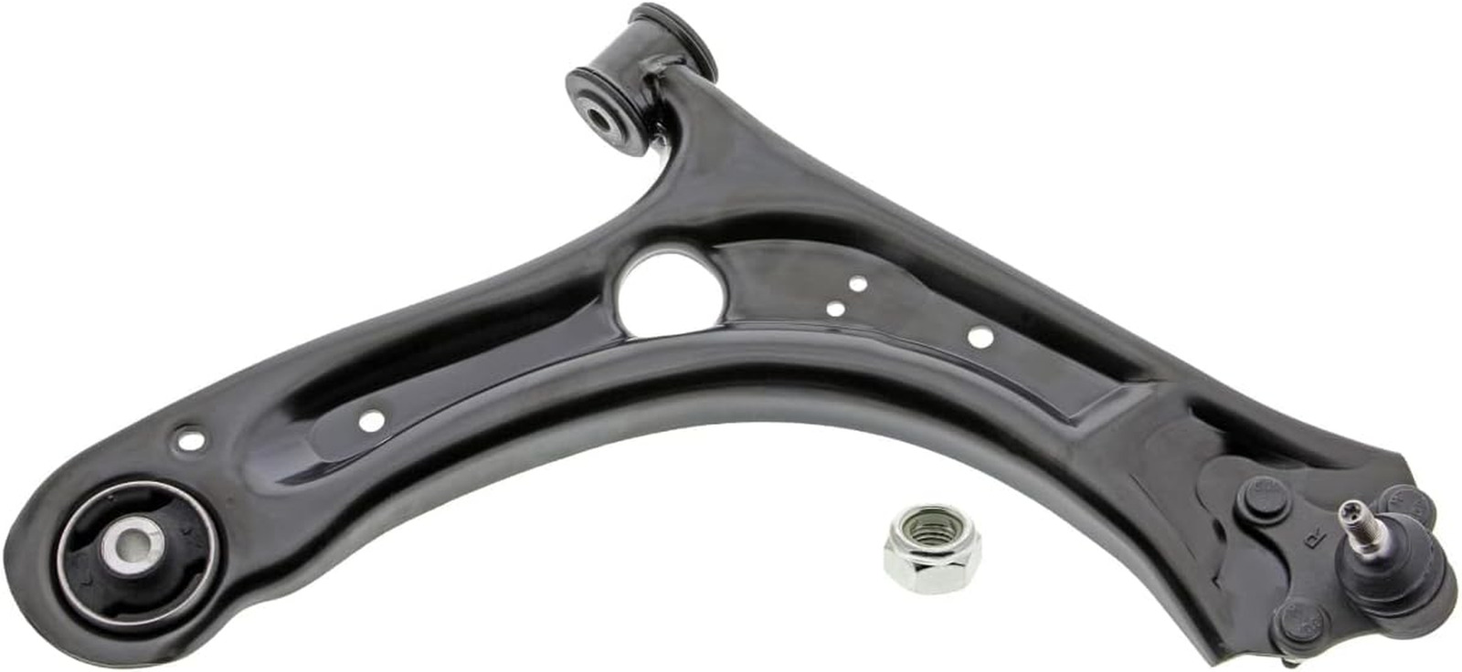 Autoshack Front Control Arm and Ball Joint Assembly with Bushings Passenger Side