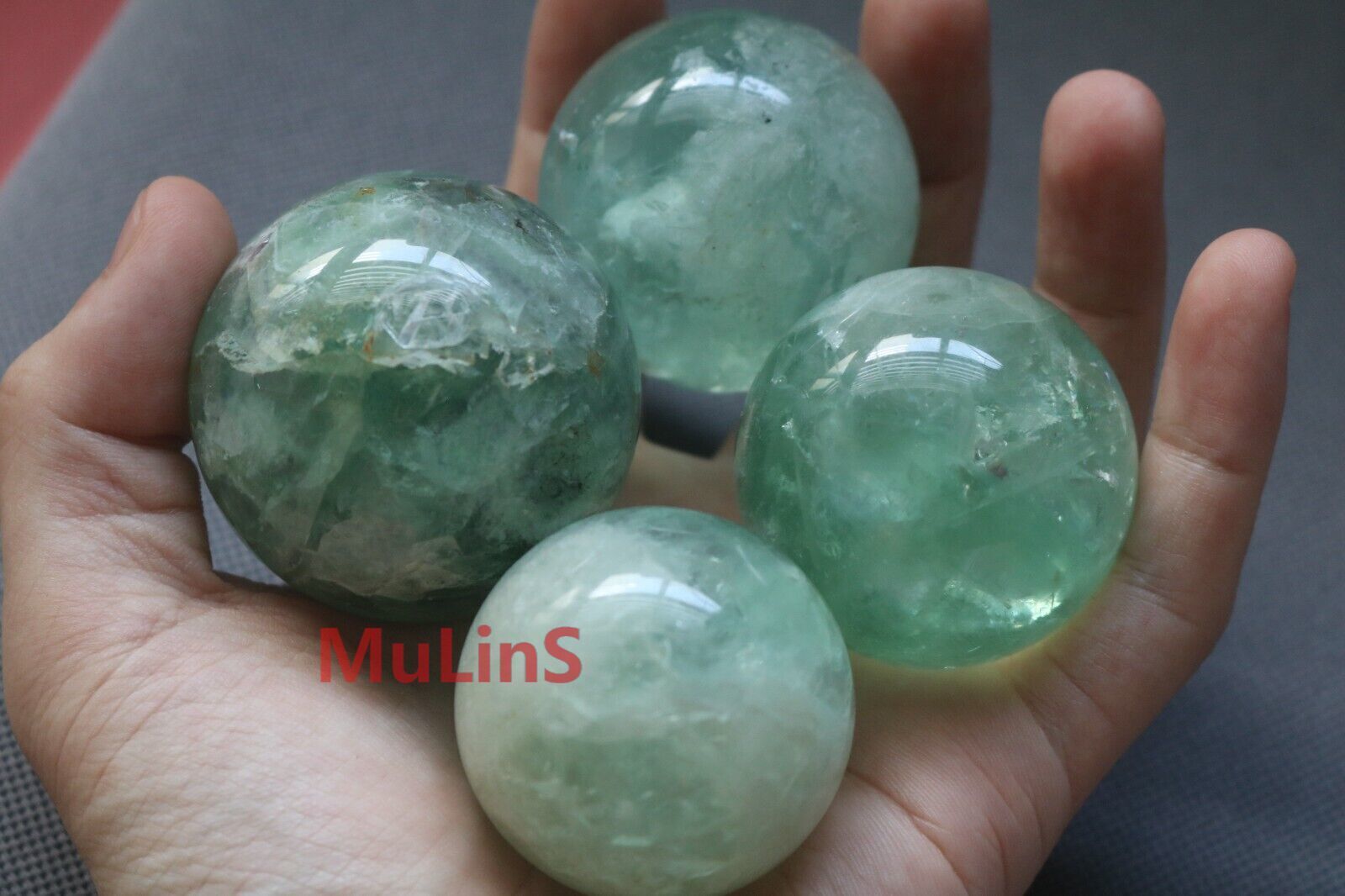 Natural Green Crystal: 140g Sphere - A 2024 Decorative & Collectible 