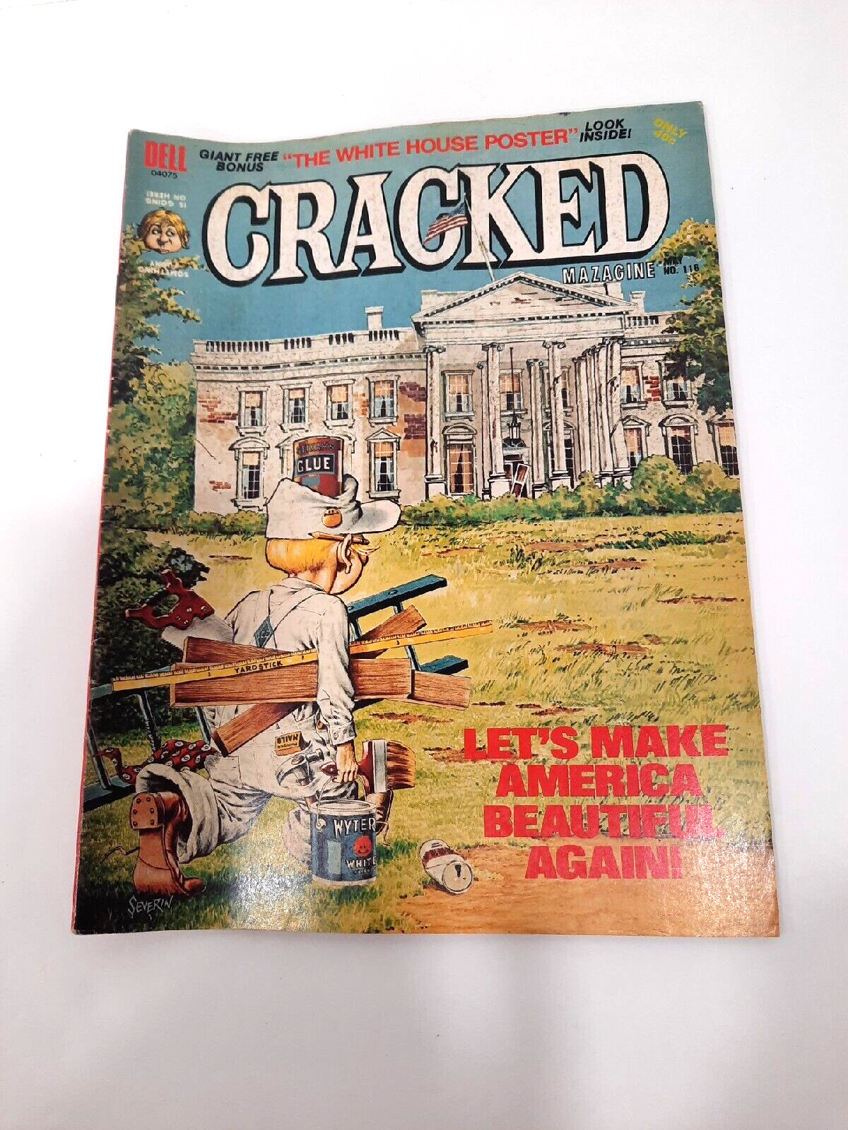 Cracked Magazine Vintage May 1974 Let\'s Make America Beautiful Again May No. 116