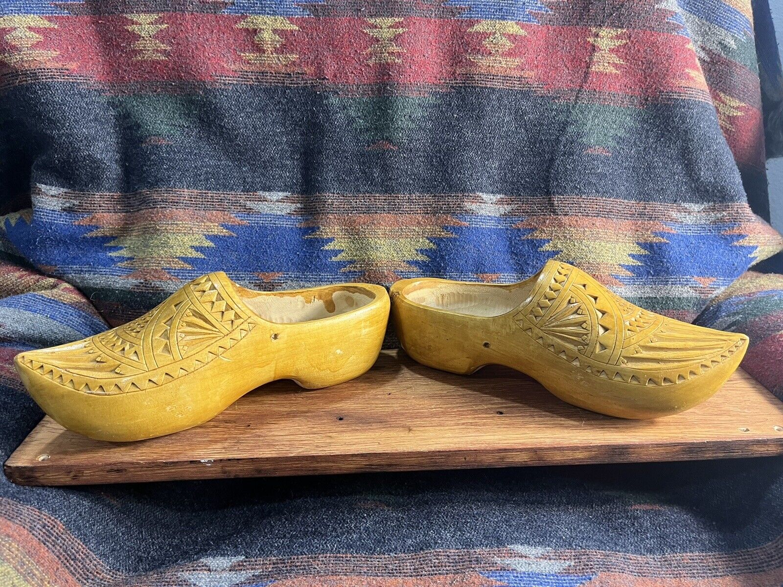 dutch wooden clog shoes