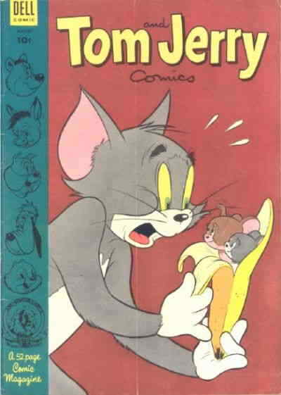 Tom And Jerry Comics #109 VG; Dell | low grade - August 1953 Banana - we combine