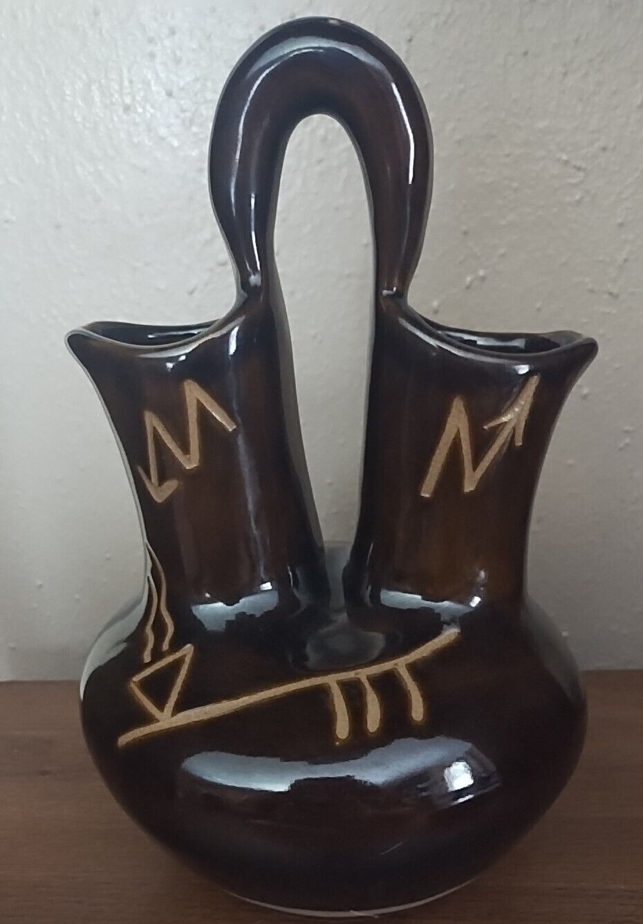 Large Native American Wedding Vase 11\