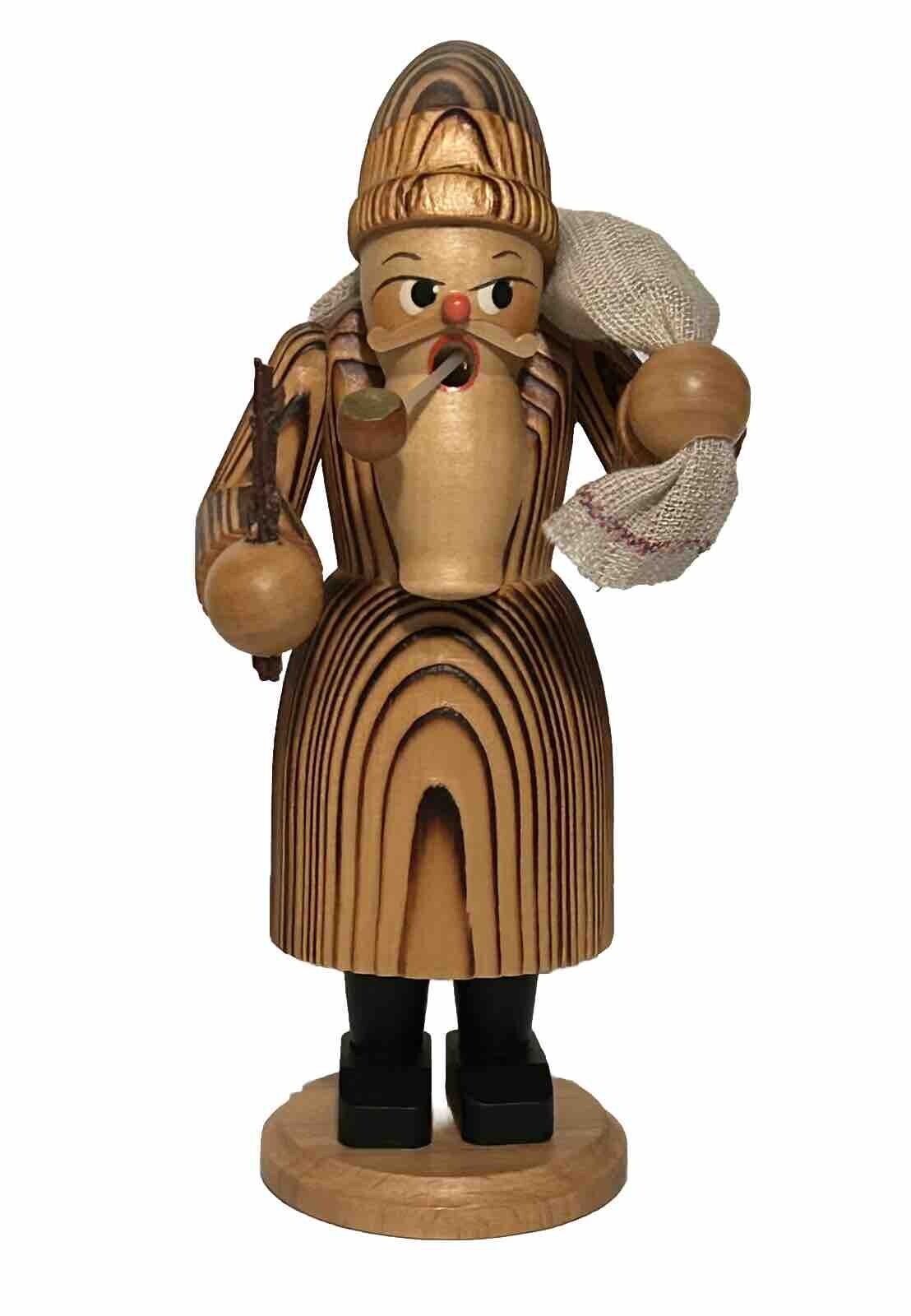Germany Carved Wood Figurine Erzgebirge Man Figurine Hard Wood 7.5” Vintage