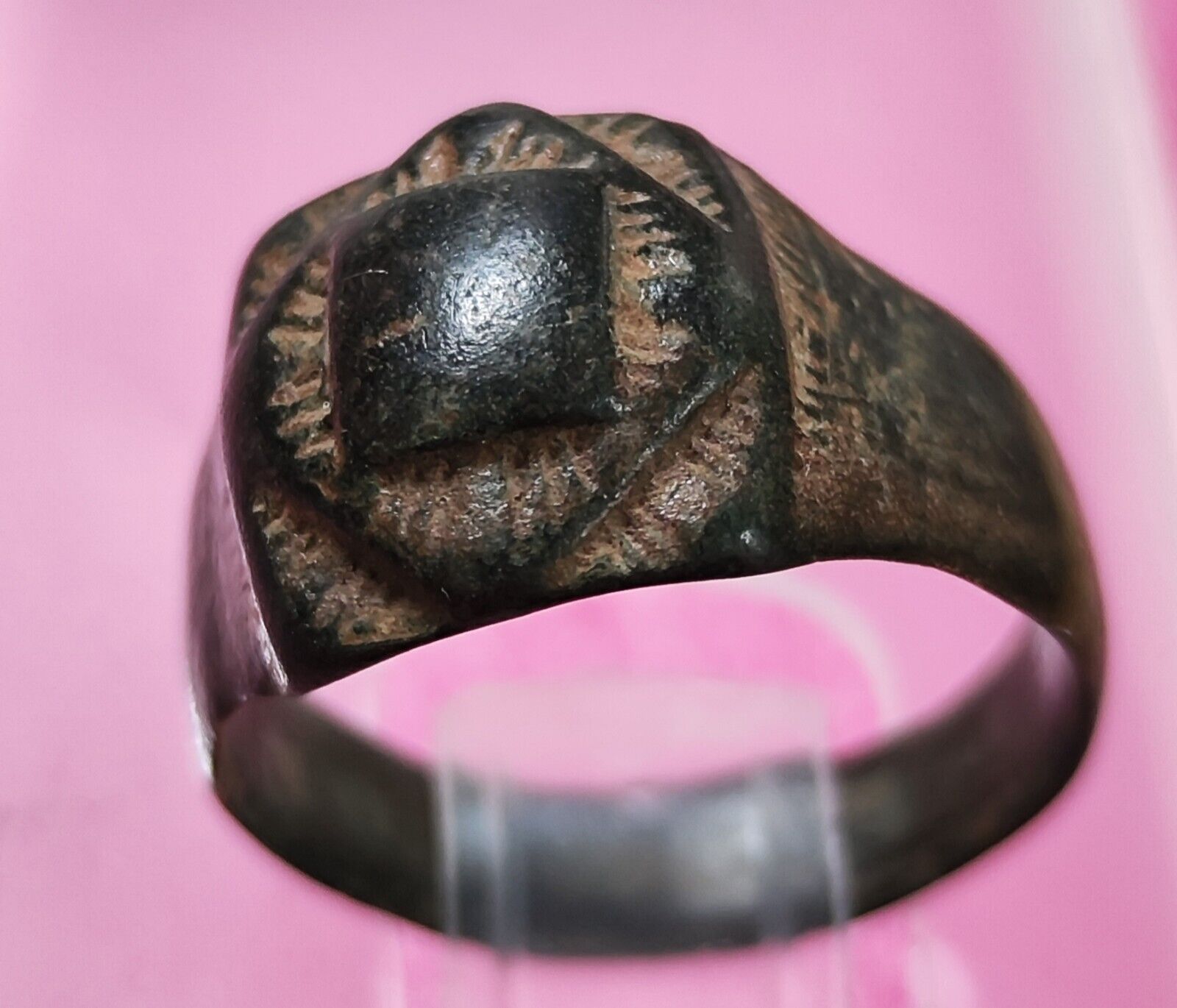 Medieval  Bronze Ring. RARE