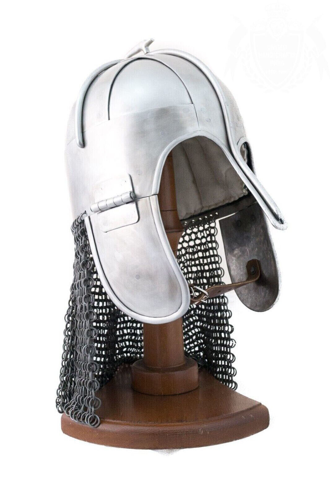 Halloween Early Medieval Anglo saxon Helmet 7th century Larp reenactment helmet