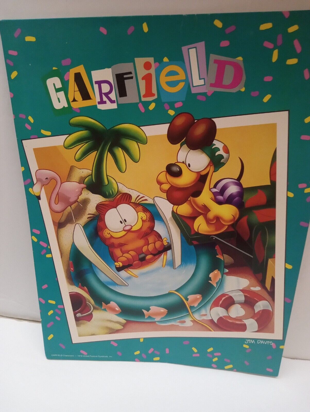 VTG Rare Lot Of 8 Garfield \