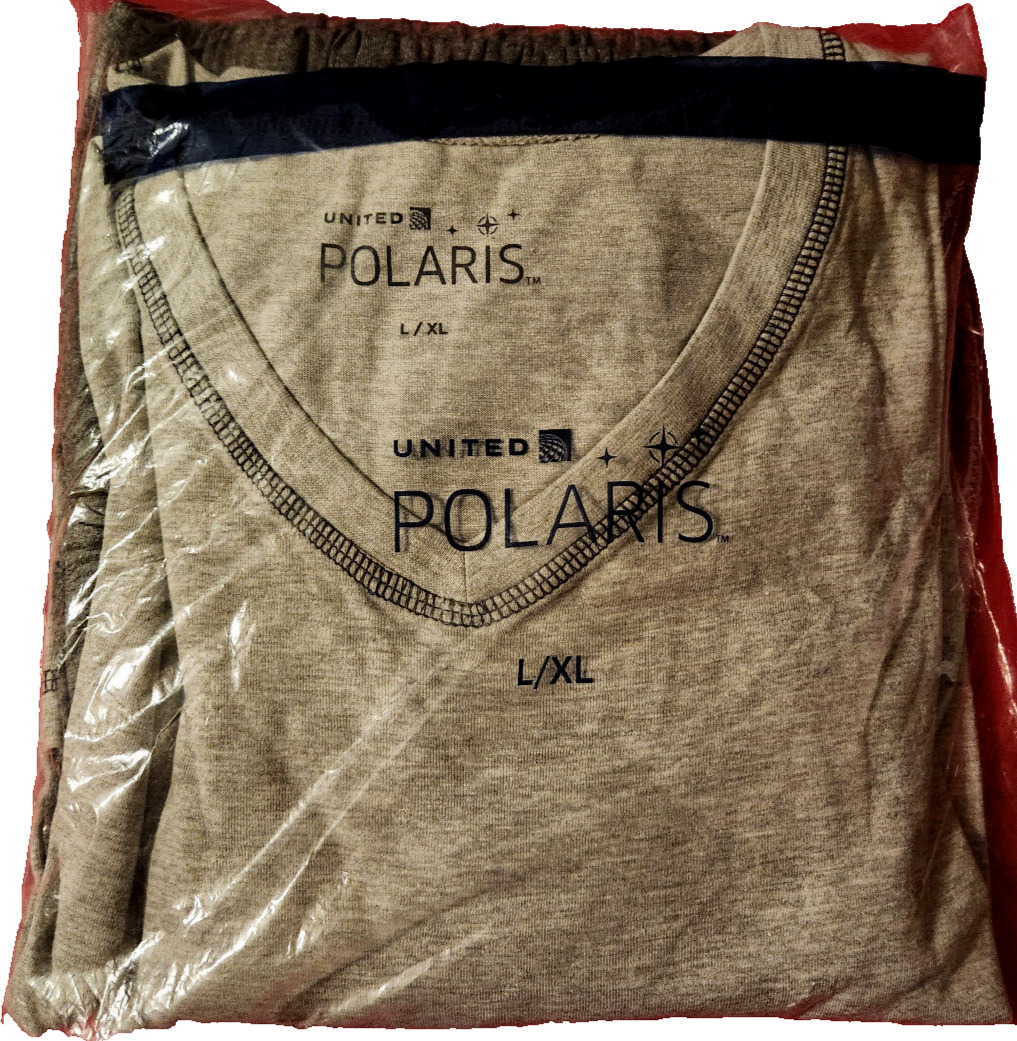 United Airlines PJs Pajamas Set L/XL Polaris First Business UA BRAND NEW