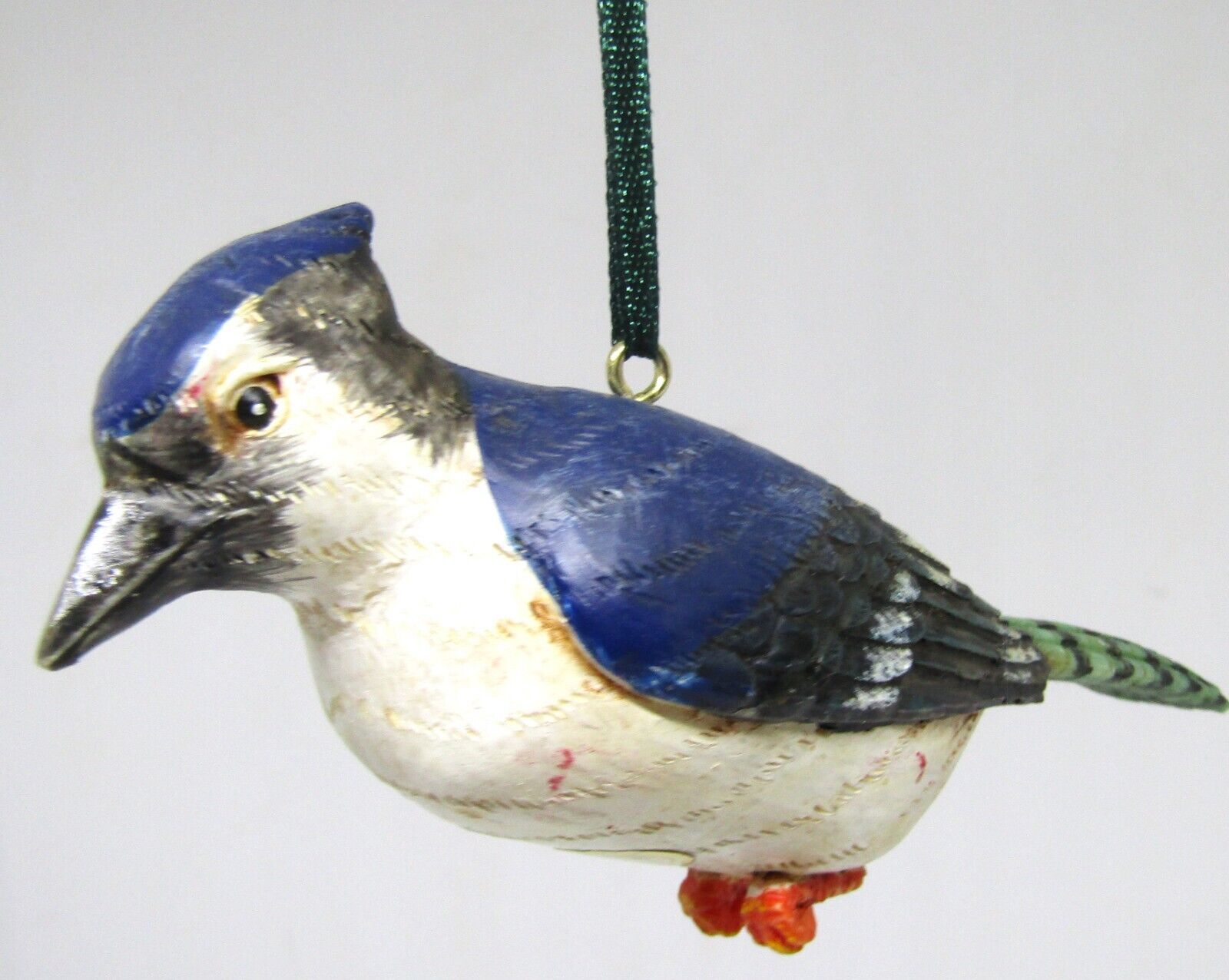 Vintage KSA Ceramic Blue Bird Ornament.