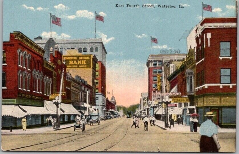 c1910s WATERLOO, Iowa Postcard \