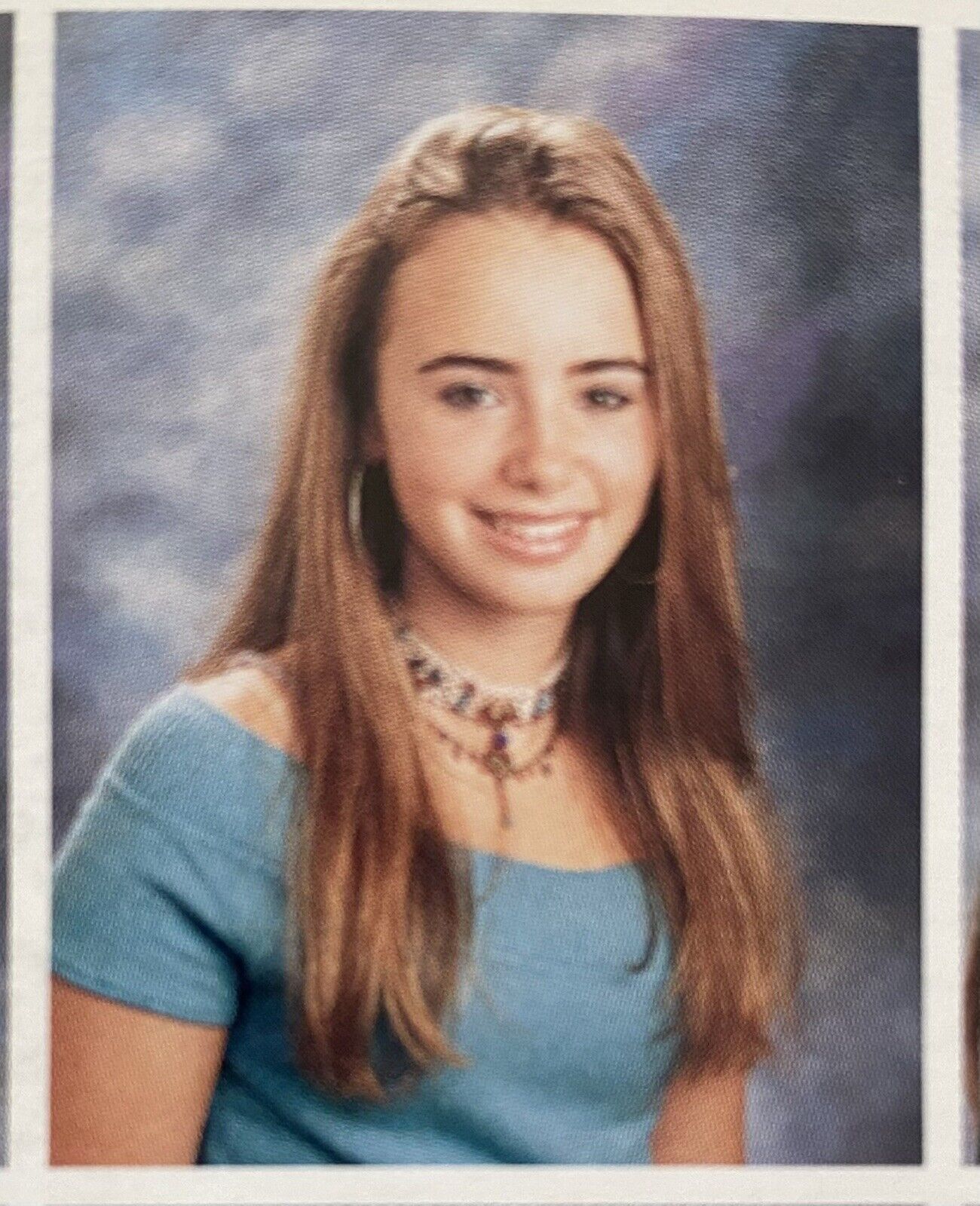 LILY COLLINS Freshman High School Yearbook EMILY IN PARIS Phil Collins Daughter