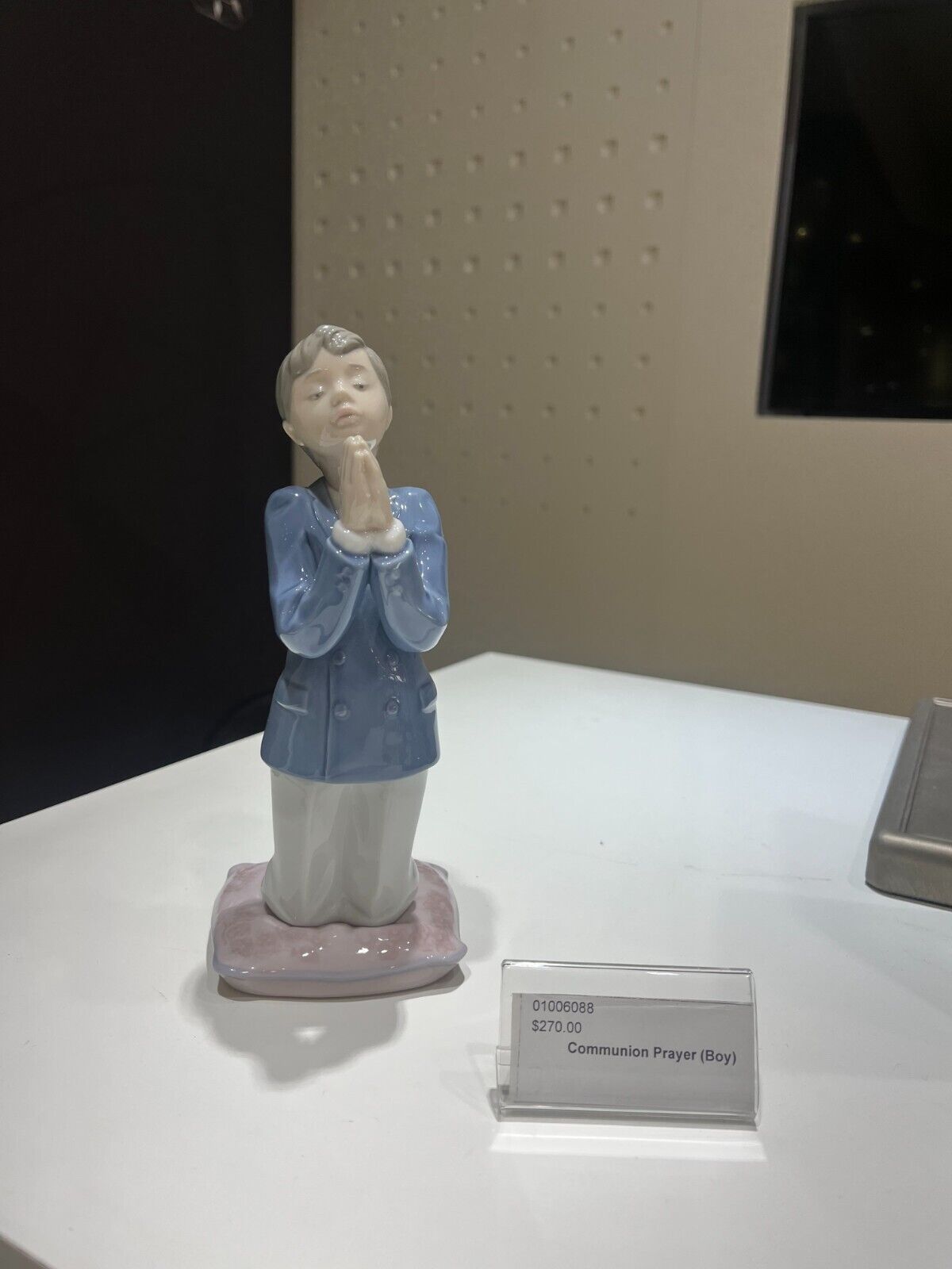 Lladro - Communication Prayer (Boy) - Figurine
