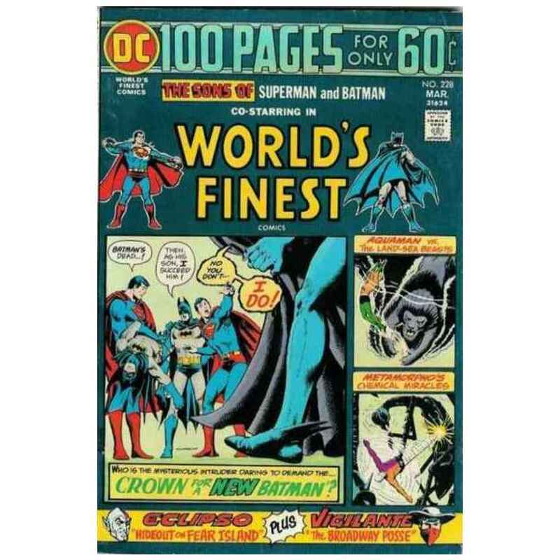 World's Finest Comics #228 in Very Fine condition. DC comics [i: