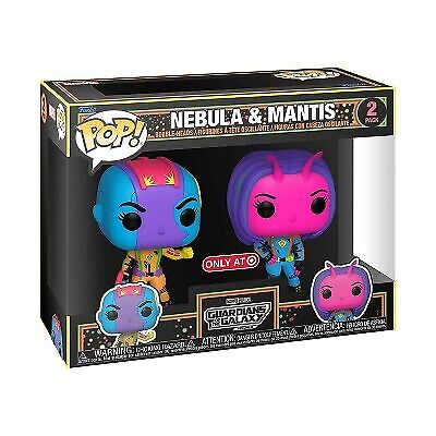 Funko POP Guardians of The Galaxy: Volume 3 - Nebula & Mantis 2pk (Blacklight)