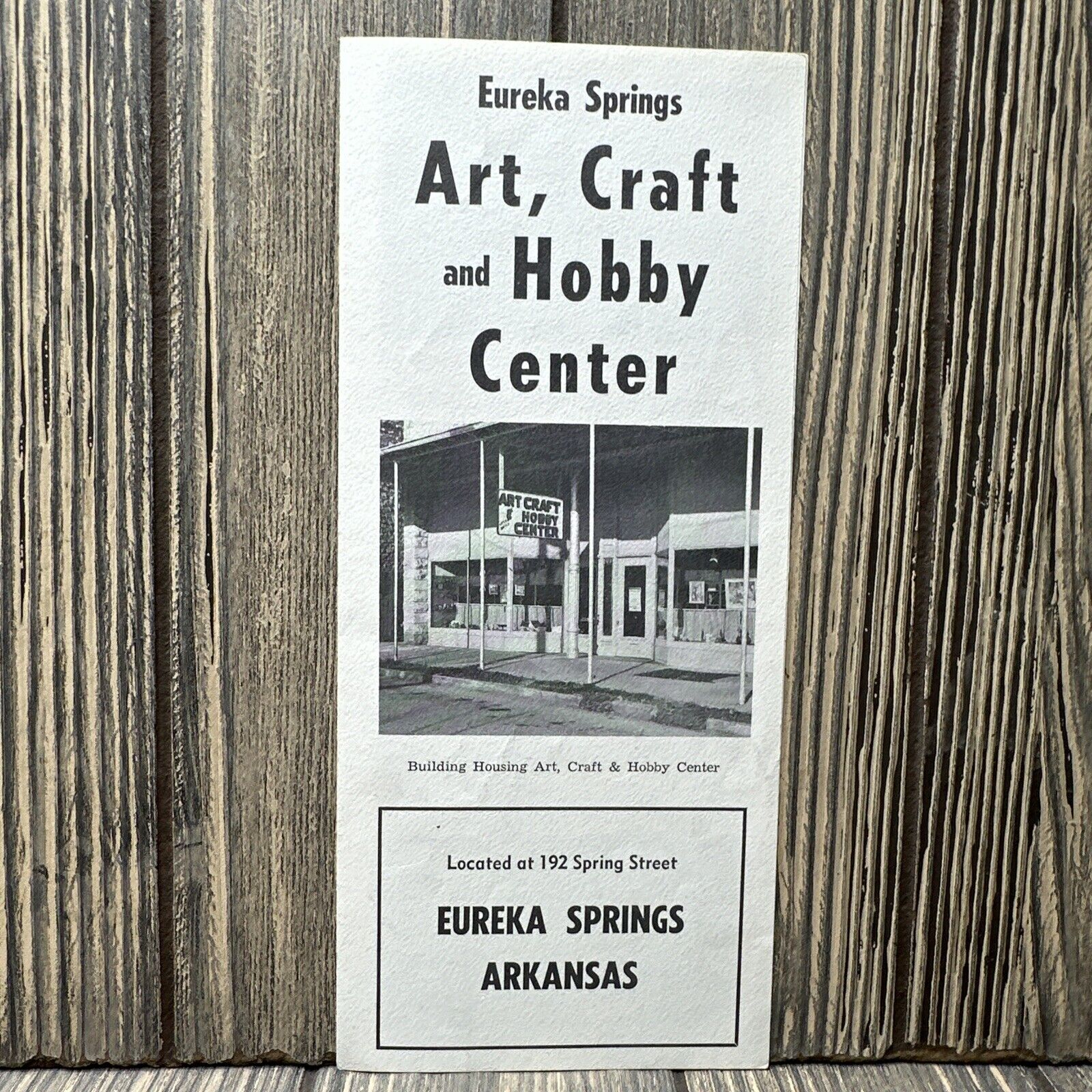 Vintage Eureka Springs Arkansas Resort of the Ozarks Brochure