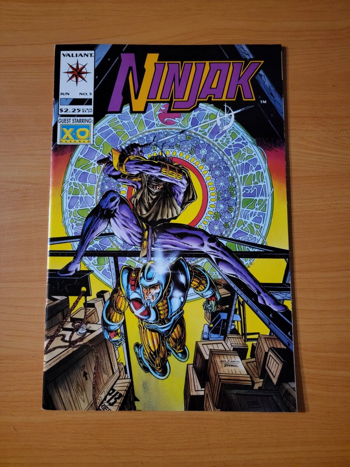 Ninjak #5 ~ NEAR MINT NM ~ 1994 Valiant Comics