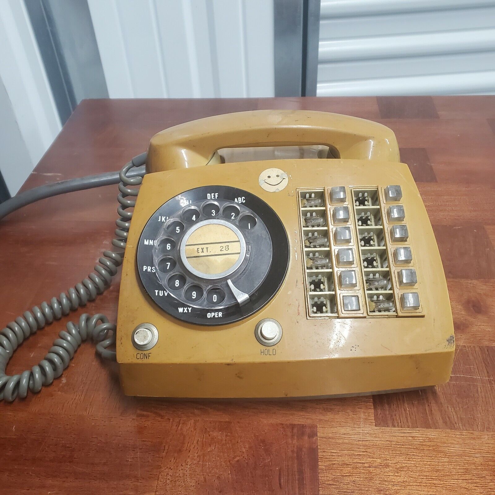 Vintage NTK Japanese Rotary Telephone - model TIE-IOT X SERIES 2A  retro 