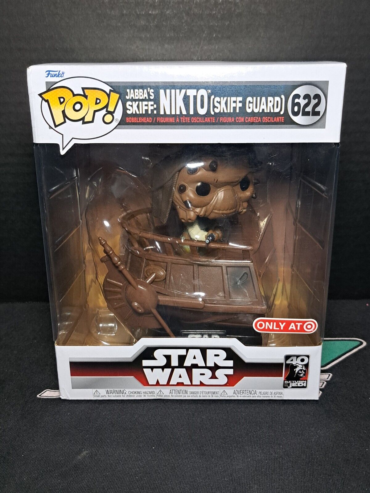Funko POP Star Wars Jabba’s Skiff: Nikto Target Exclusive #622 (box damage)