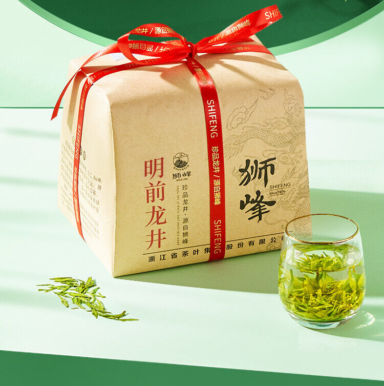 shifeng tea 新茶上市 狮峰牌 老茶树 明前龙井茶叶 特级250g 春茶绿茶