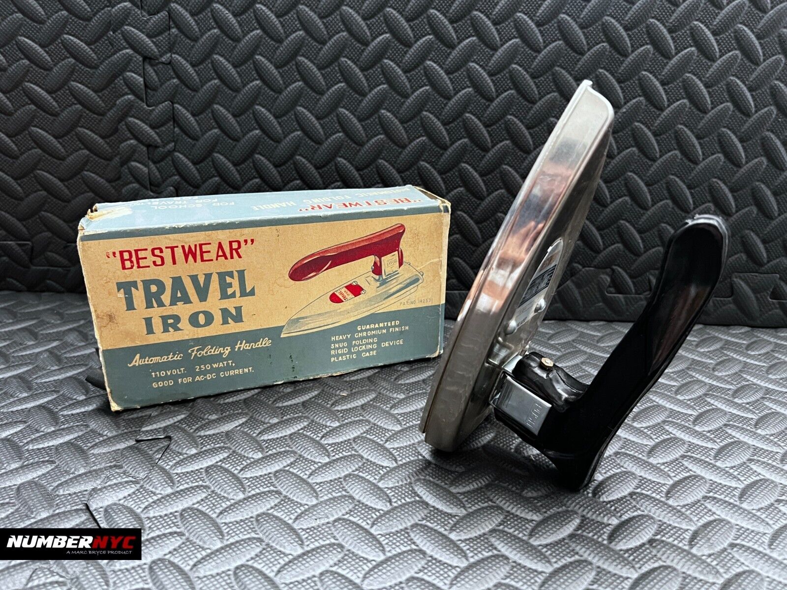 Vintage Travel Iron \