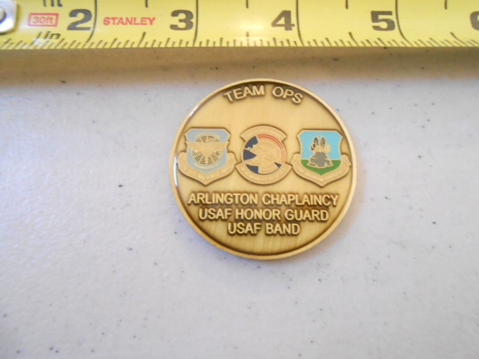 RARE 11TH OPERATIONS GROUP BOLLING AFB USAF HONOR GUARD MILITARY CHALLENGE COIN
