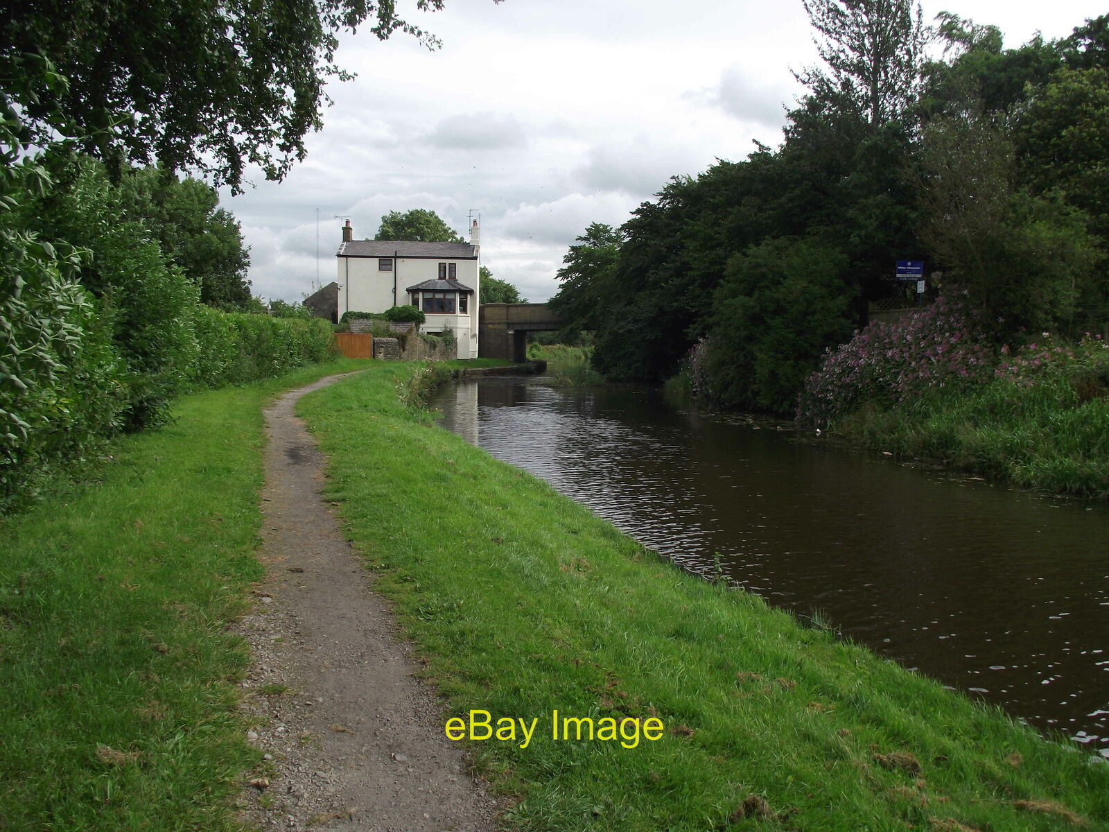 Photo 12x8 House by the canal Riley Green Cottage and Riley Green Canal Br c2012