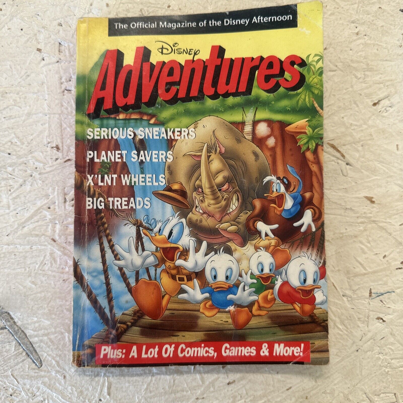 Disney Adventures Magazine SPECIAL EDITION FALL 1990 ~ Official Disney Afternoon