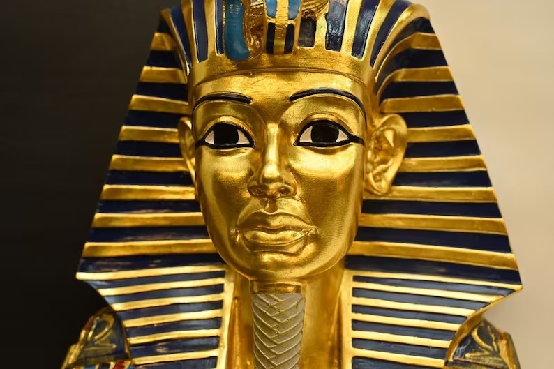 Tutankhamun Pharaonic funerary mask : Authentic Ancient Egyptian Artifact BC