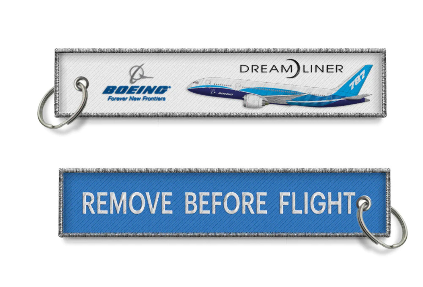 Boeing B787 Dreamliner RBF Embroidered Tag