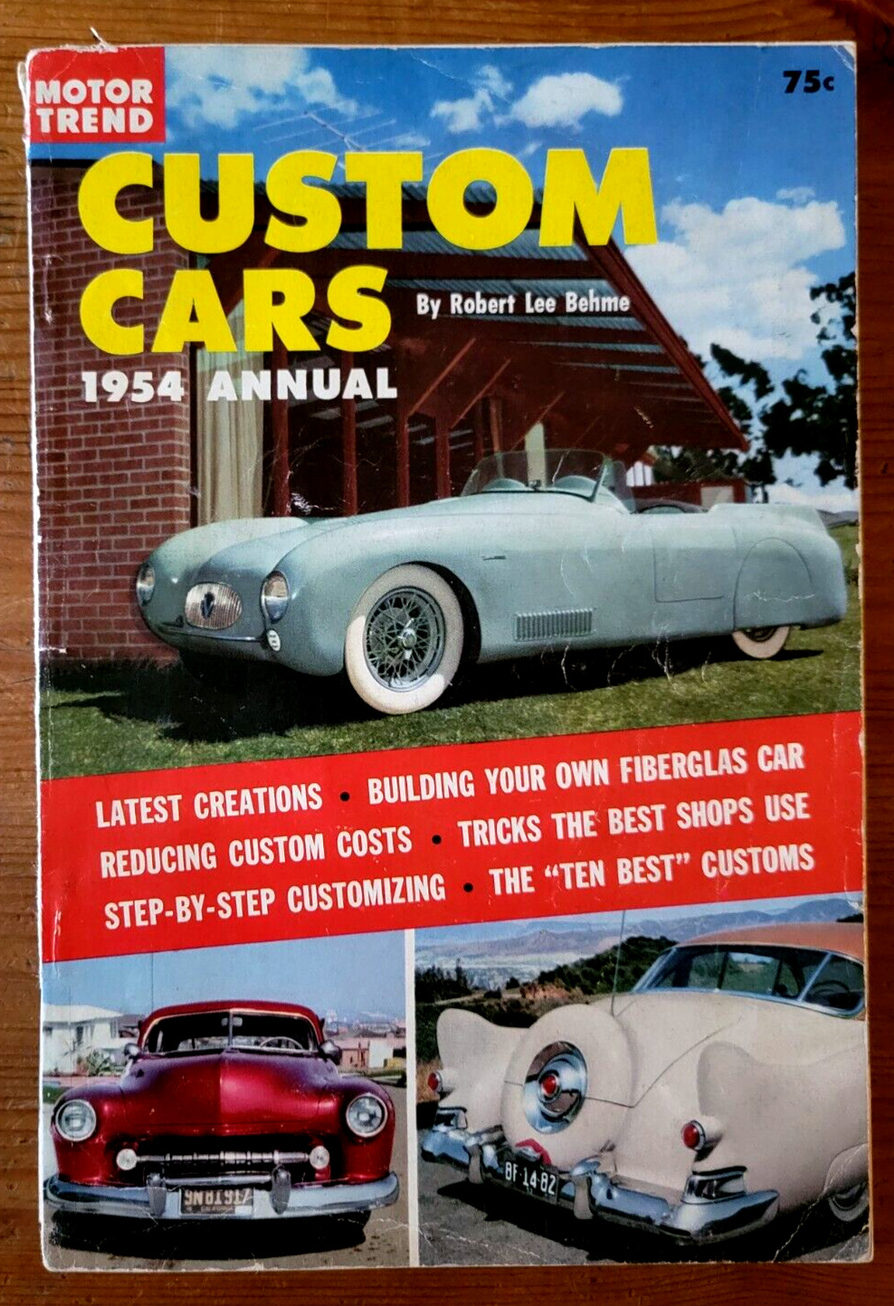 Custom Cars 1954 Annual Edition Vintage Magazine Motor Trend