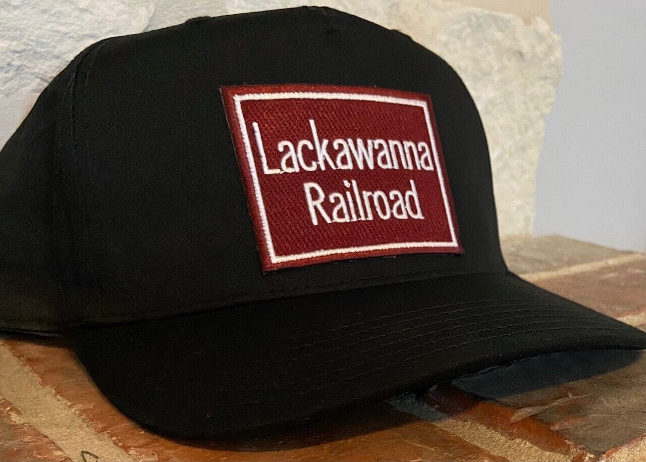 Cap/Hat-(Black) Delaware Lackawanna & Western(Lackawanna Railroad)(DL)#22361-NEW