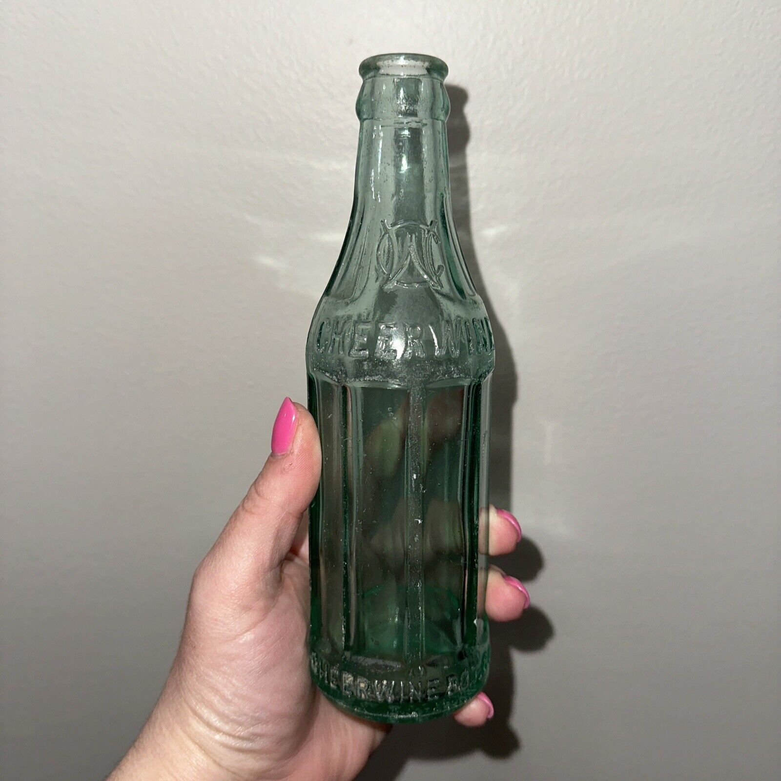Cheerwine Bottling Co. Embossed Soda Bottle Florence South Carolina SC HTF Rare