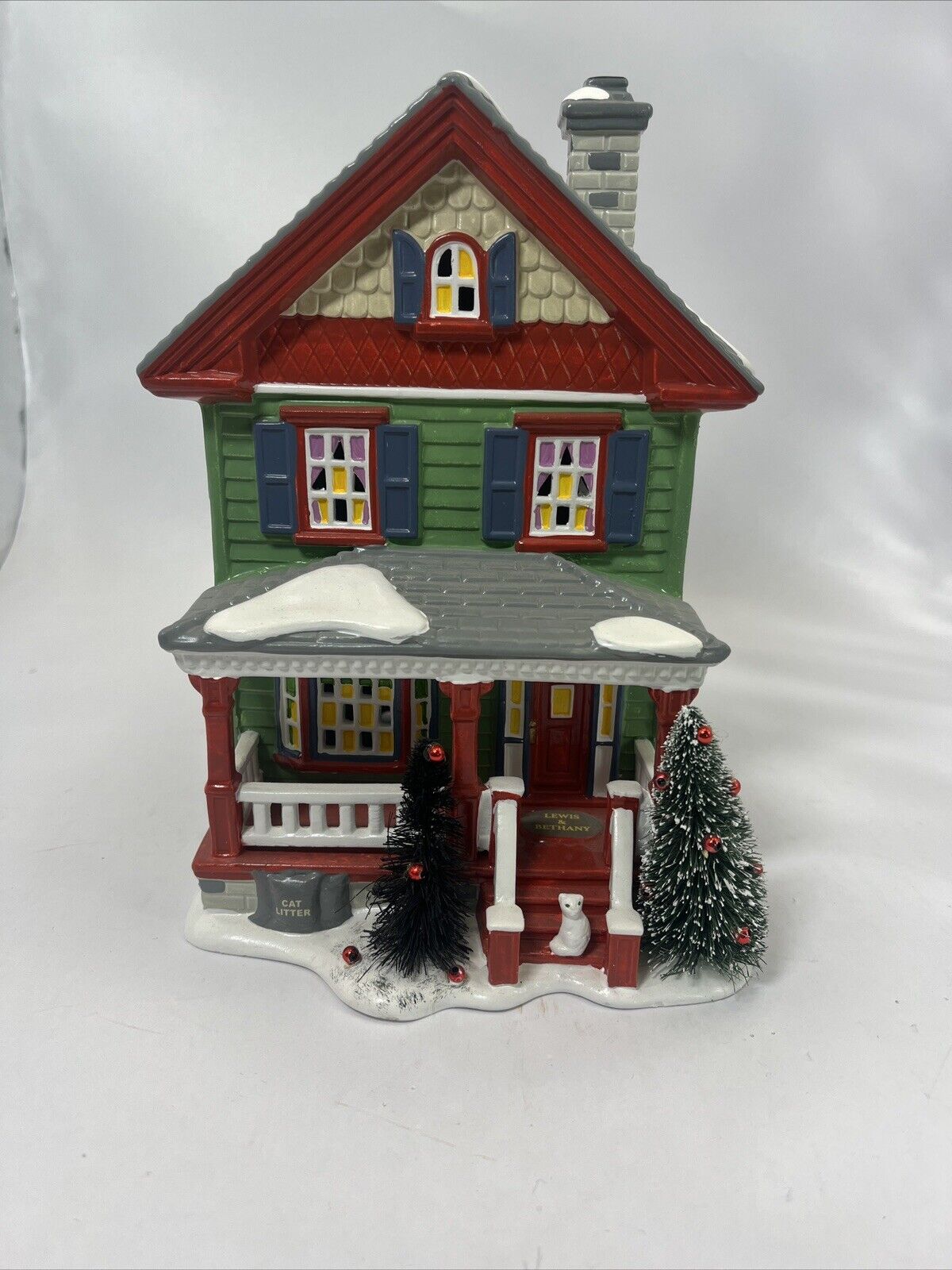 Original Snow Village National Lampoon\'S Christmas Vacation Aunt Bethany\'S House