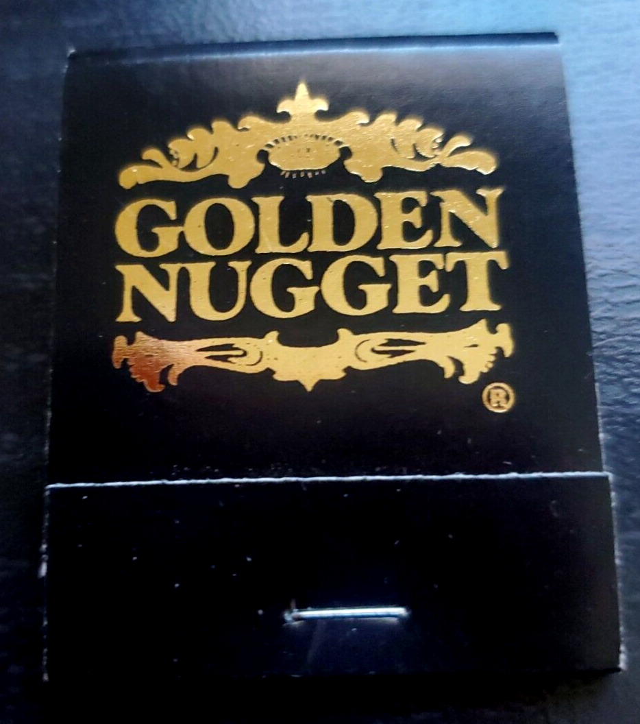Golden Nugget Casino Las Vegas Full Unstruck 20 Strike Matchbook