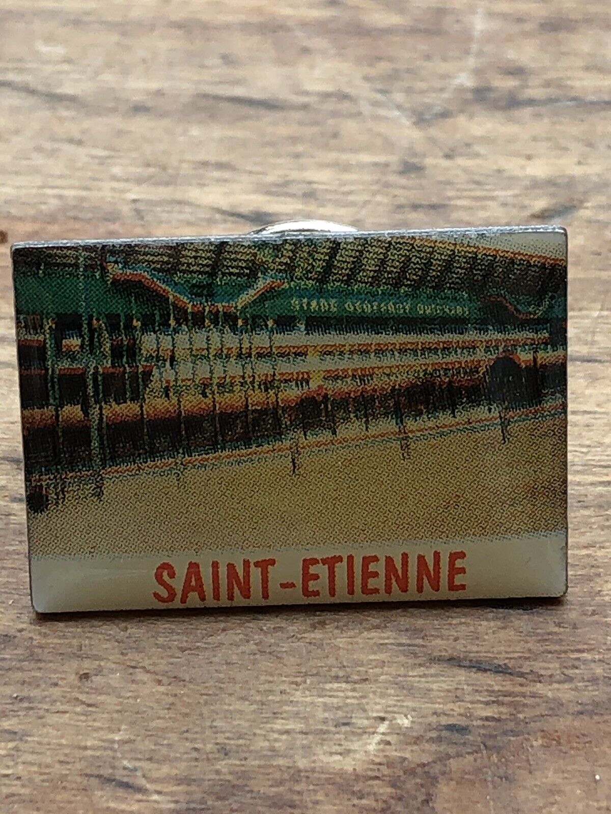 pin's rare ace Saint-Étienne Stade Geoffroy Guichard vintage