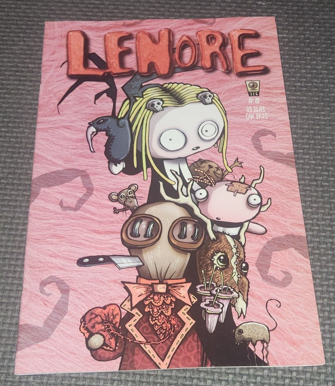 LENORE #8 (2000) 1st Print Roman Dirge JTHM Slave Labor Graphics SLG Comic