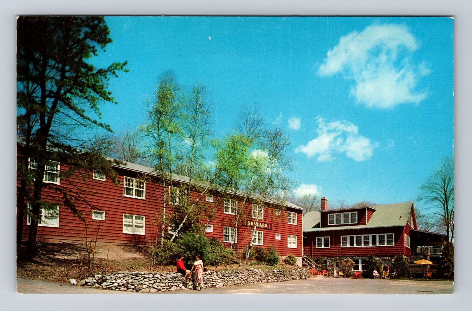 Canadensis PA-Pennsylvania, Hillside Lodge, Advertisement, Vintage Postcard