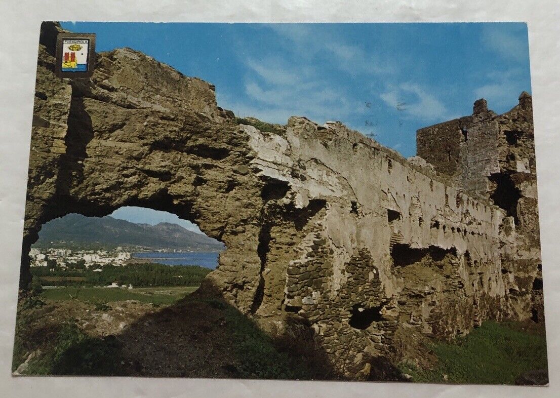 Sohall Castle & Partial View, Spain. Postcard (Q2)