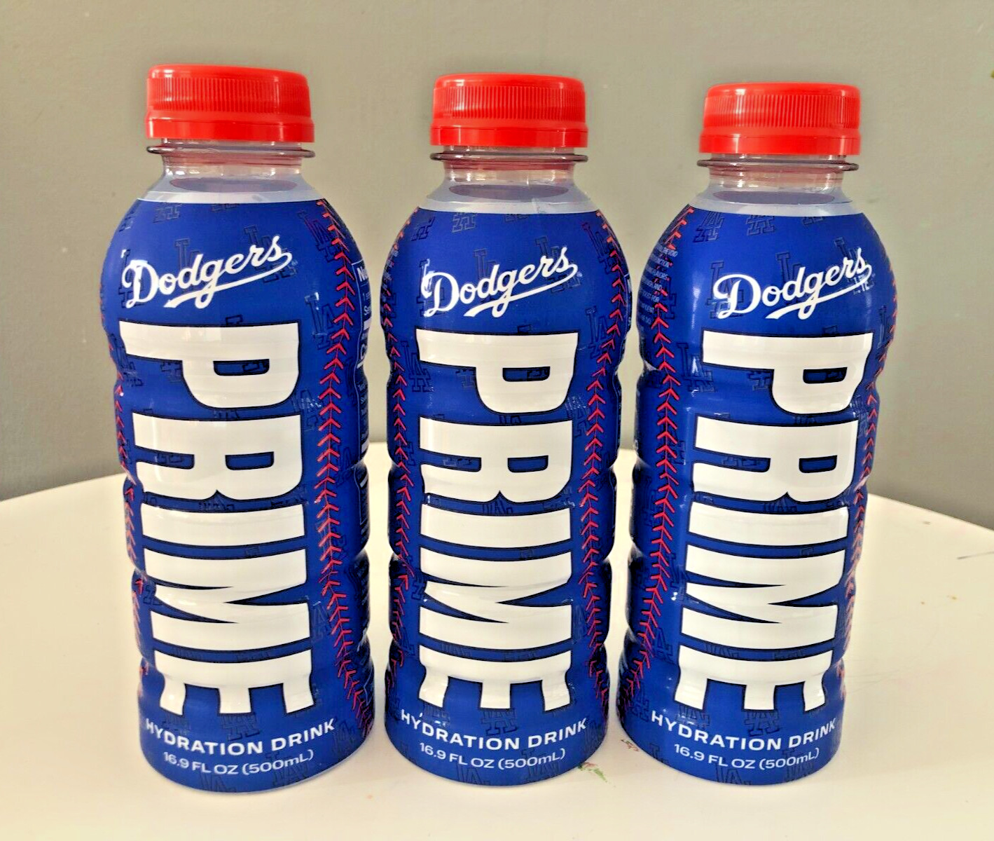 1 Rare Sealed Prime Hydration Drink Limited LA DODGERS BLUE 