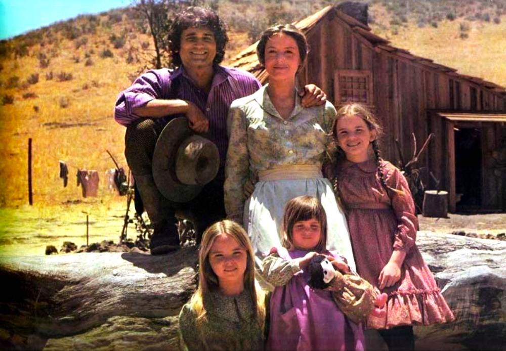 LITTLE HOUSE ON THE PRAIRIE CAST INGALLS FAMILY Photo Magnet @ 3\