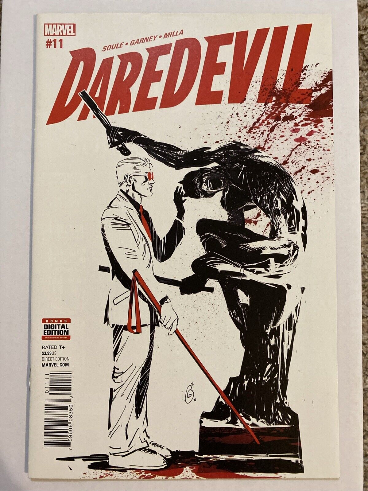 DAREDEVIL # 11 * FIRST APPEARANCE MUSE * MARVEL COMICS * 2016 * NEAR MINT