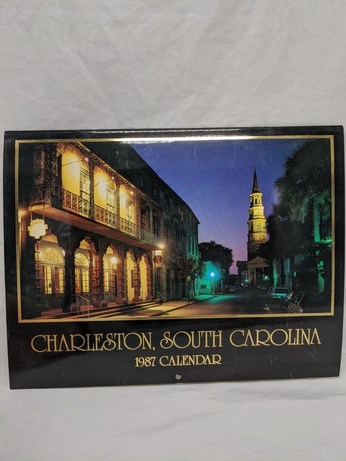**Written In** Charleston South Carolina 1987 Calendar