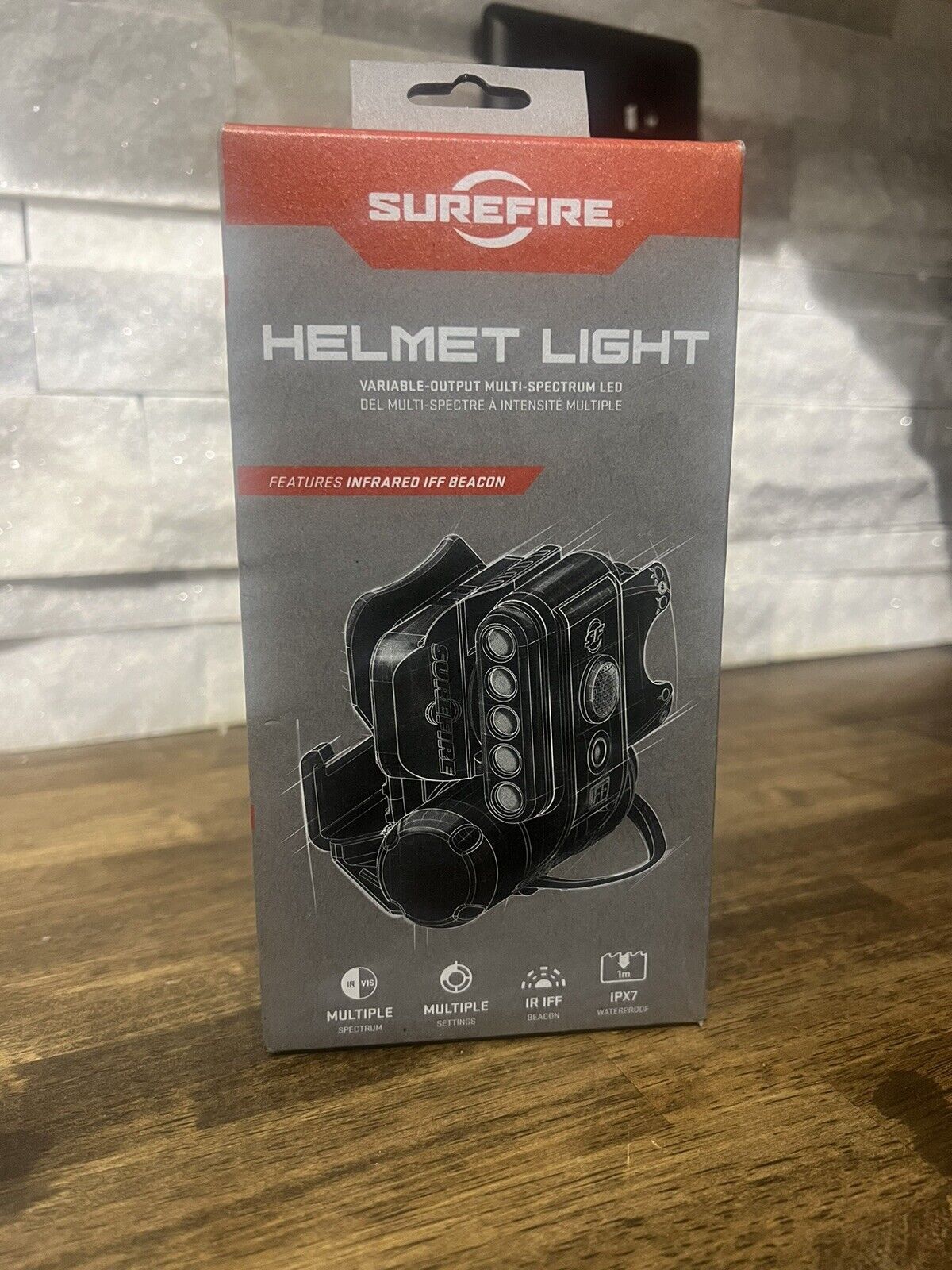 USGI Surefire Helmet Light Model HL1-A-TN