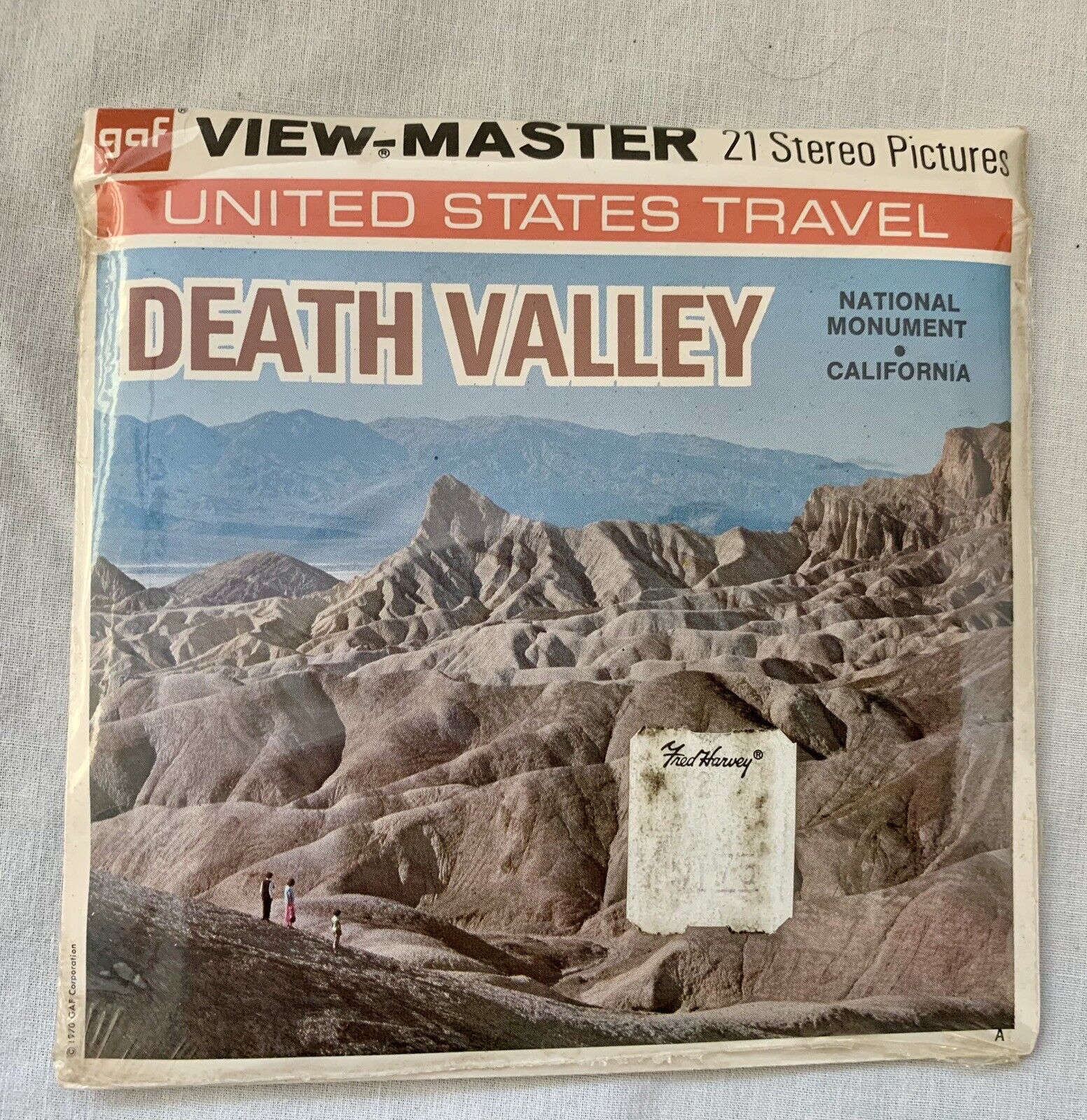Vintage Gaf View-Master 3 Reel PAC 1970 Death Valley A203 Sealed Package REDUCED