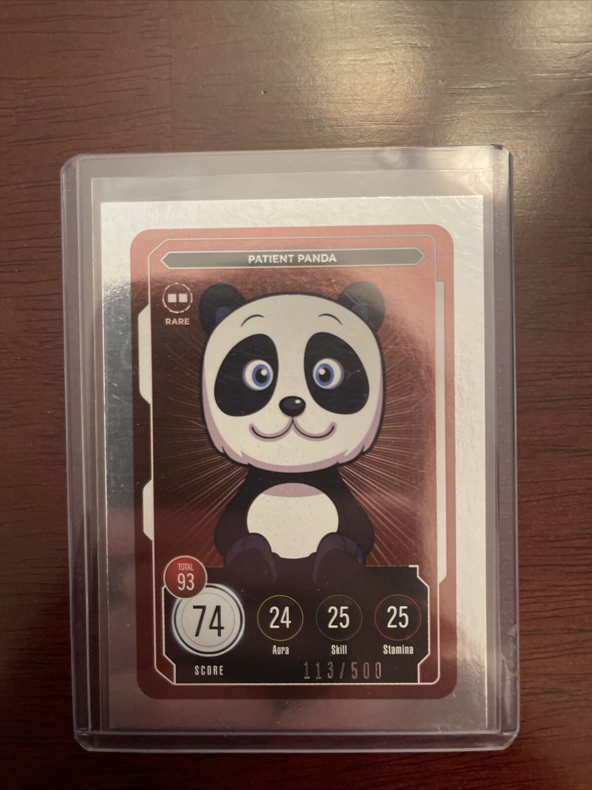 Veefriends Series 2 Compete and Collect Rare Patient Panda /500