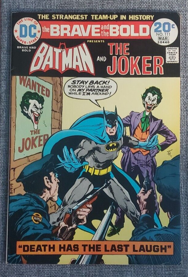 Brave and The Bold #111 FN/VF 7.0 Death Has The Last Laugh Joker Team-Up