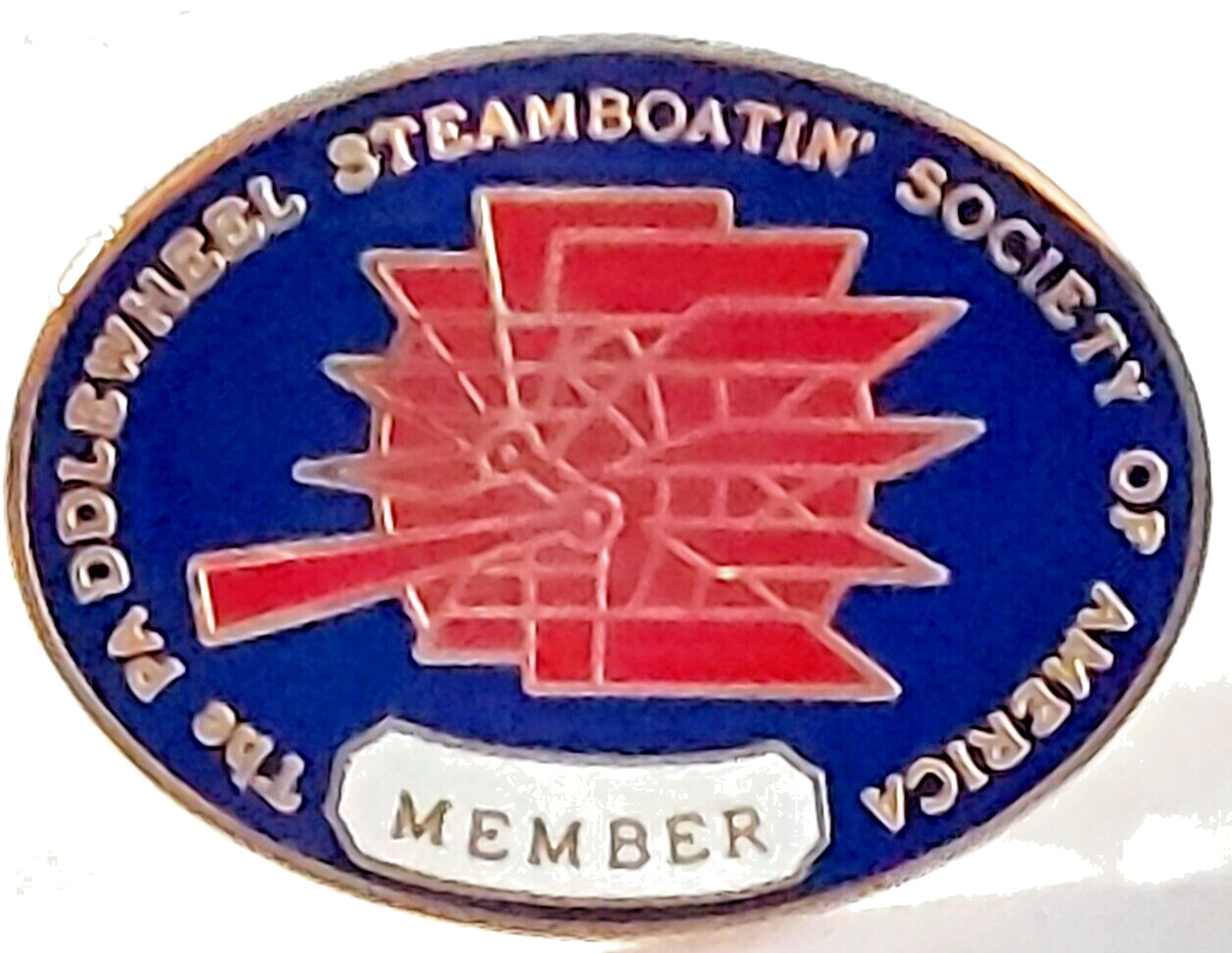 The Paddlewheel Steamboatin\' Society of America Member Lapel Pin (062923)