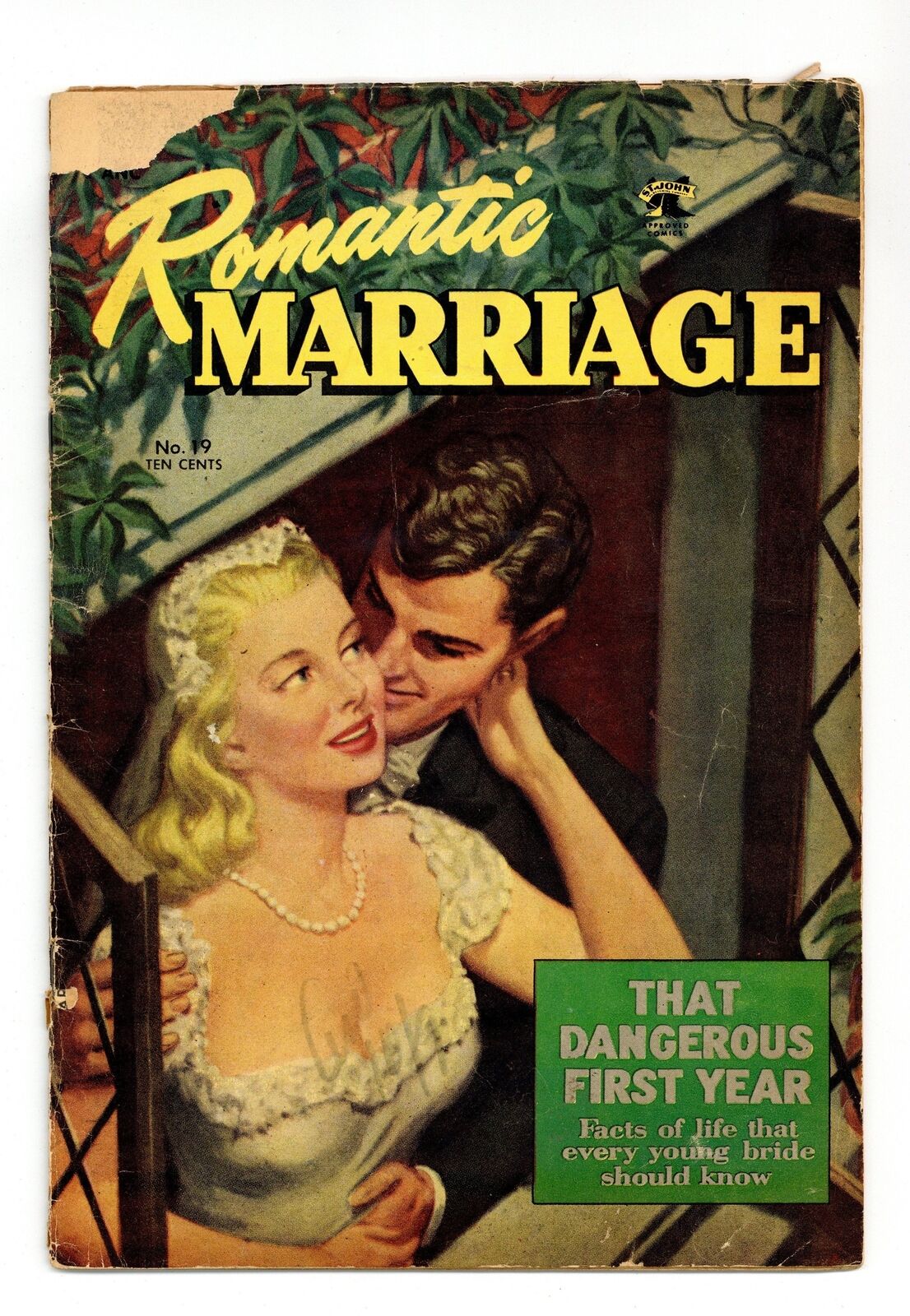 Romantic Marriage #19 GD 2.0 1953