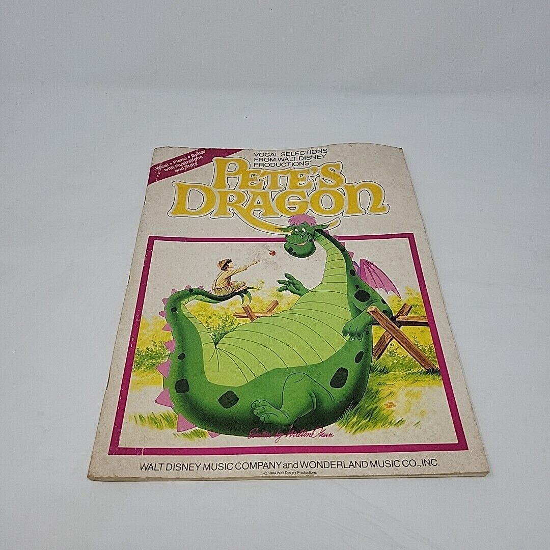 USED Vocal Selections Walt Disney Pete's Dragon Vocal Piano Guitar