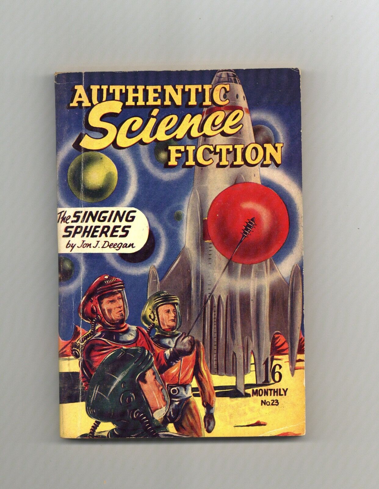 Authentic Science Fiction #23 VG+ 4.5 1952