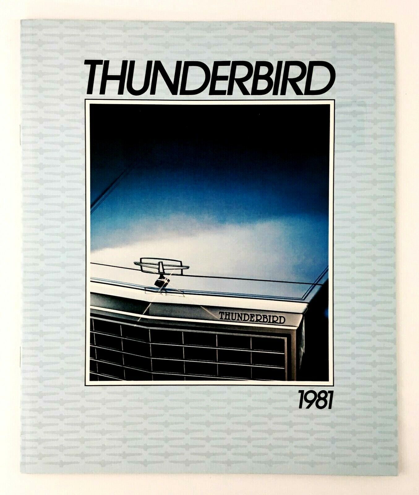1981 Ford Thunderbird Showroom Sales Booklet Dealership T Bird Catalog Auto Car 